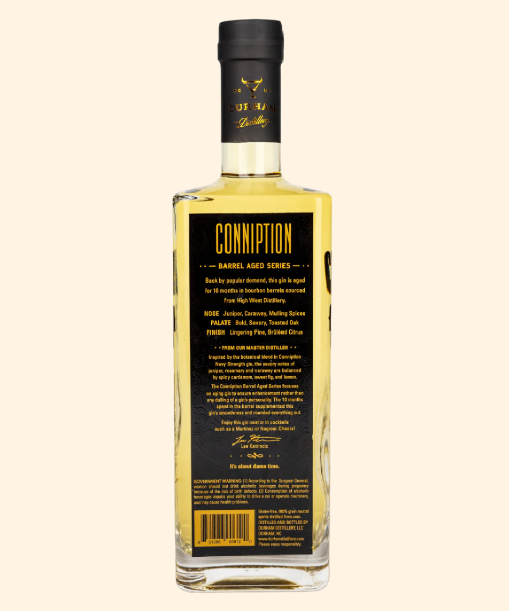 Shop Award-Winning Conniption Barrel Aged Gin. Named Best in