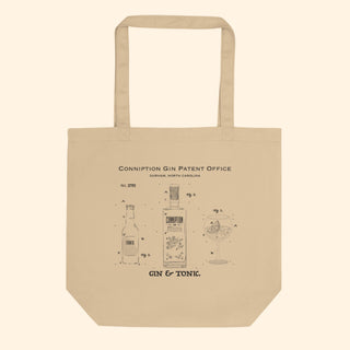 🎁 Conniption Gin Patent Tote Bag (100% off)