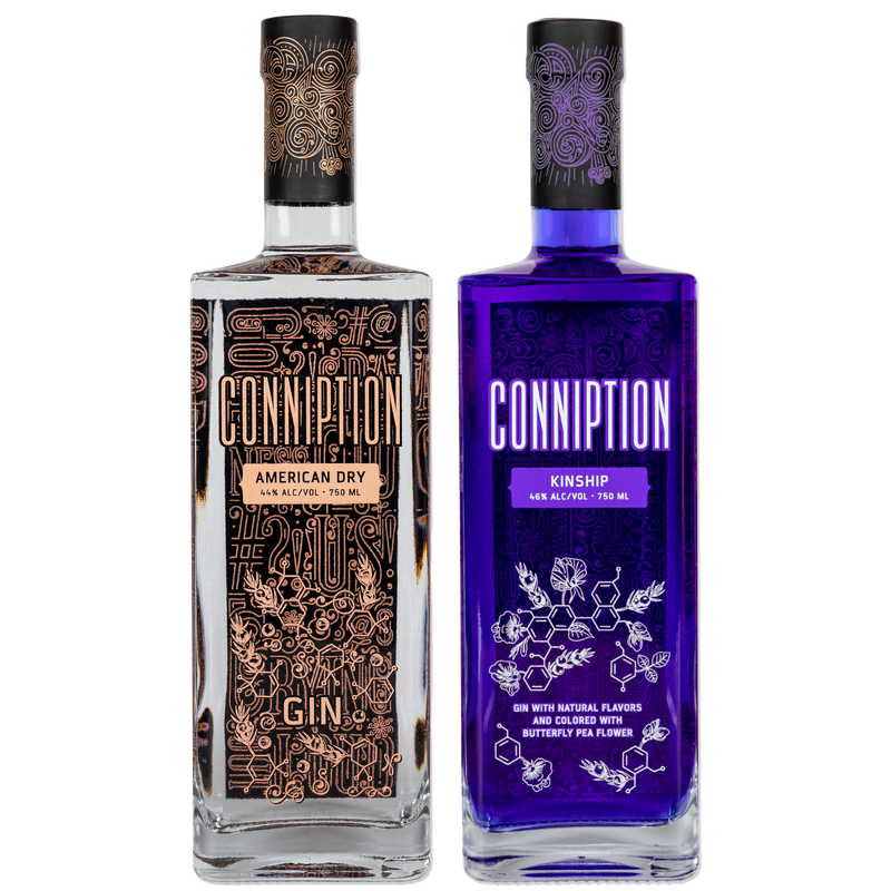 The Bright Side Duo: Conniption American Dry and Kinship