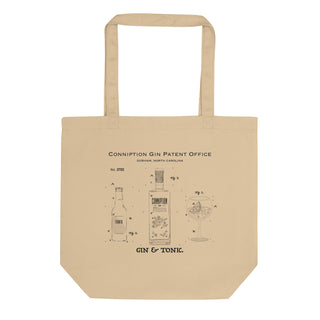 Conniption Gin Patent Tote Bag